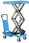 Hubtisch SPSR 300, manuell, Tragkraft 300 kg, inkl. abnehmbarem Rolleraufsatz