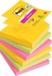 Post It Post-it Super Sticky Z-Notes R330-SSCARN-P4+2, Carnival-Farben, 76x76...