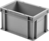 Ringoplast Kunststoffkasten Serie Unista S175, geschlossene Griffmulde, glatter