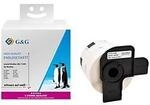 Etiketten G&G, kompatibel zu Brother DK-11209, 29 x 62 mm, selbstklebend,