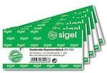 Sigel Garderoben-Nummernblock GN500, m. Lochstanzung, 1 - 500 nummeriert, 5...