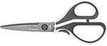 Wedo Edelstahlschere Titan Cut, Antihaft-Beschichtung, ergonomische Griffe, 17,5 cm