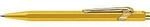 Caran d'Ache Druckkugelschreiber 849 Goldbar, mit Slimpack, Druckmechanik,