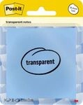 Post It Post-it transparente Haftnotizen Pastellblau, halbtransparent f&uuml;r...