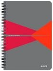 Notizbuch Leitz Office, DIN A5, kariert, Spiralbindung, Kunststoff-Einband,