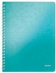 LEITZ Notizbuch WOW 4638, DIN A4, kariert, eisblau