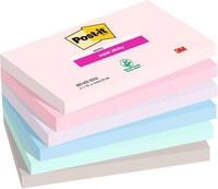 Post-it&reg; Haftnotizen Super Sticky Notes 655-6SS-SOUL, B 127 x T 76 mm,