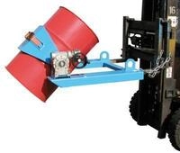 Fasskipper FLEX, mit Handkurbel, blau lackiert