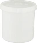 Schraubdose, rund, 1000 ml, &oslash; 125 x H 126 mm