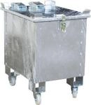 Lithium-Ionen-Lagerbeh&auml;lter LIL 90, Stahlblech, abschlie&szlig;barer Deckel, 3-fach
