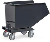 Muldenkipper 4704, 800 l, anthrazit RAL 7016, ohne Ablasshahn und Sieb
