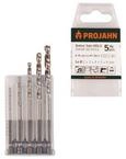 Projahn Spiralbohrer-Set, HSS-G, 5-teilig, 6-kant-Schaft E6.3, &Oslash; 2-3-4-5-6 mm