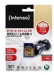 Intenso Premium - Flash-Speicherkarte - 128 GB - UHS Class 1 / Class10 - SDXC UHS-I Intenso Premium - Flash-Speicherkarte - 128 GB - UHS Class 1 / Class10 - SDXC UHS-I