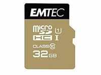 EMTEC Gold+ - Flash-Speicherkarte (SD-Adapter inbegriffen) - 32 GB - Class 10 -