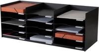 Sortierstation, DIN A4, Polysytrol, schwarz