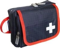 Verbandtasche TRAVEL, inkl. bedarfsgerechter F&uuml;llung f&uuml;r unterwegs, B 170 x T 60 x