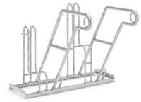 Anlehnparker WSM, 1-seitig, f&uuml;r Reifen bis B 55 mm, B 1000 x T 390 x H 800 mm, Stahl