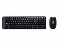 Logitech Wireless Combo MK220 - Tastatur-und-Maus-Set - US International