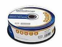 MediaRange - 25 x DVD+R - 4.7 GB (120 Min.) 16x - Spindel