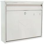 Rottner Briefkasten Teramo, Wandmontage, beidseitiger Einwurf, Namensschlid,