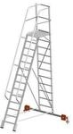 Podestleiter, Vario Alu, 14 Stufen