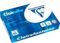 Kopierpapier Clairefontaine Clairalfa, DIN A4, 80 g/m&sup2;, hochwei&szlig;, 500 Blatt 659482