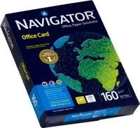 Navigator Office Card, DIN A4, 160 g/m&sup2;, hochwei&szlig;, 250 Blatt wei&szlig;