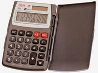 Taschenrechner Genie 520, 10-stelliges Display, Solar/Batteriebetrieb & Klappdeckel