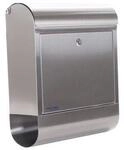 Rottner Briefkasten Rondello, Wandmontage, rund, Postrolle/Halterleiste,