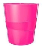 LEITZ&reg; Papierkorb WOW, 15 Liter, pink