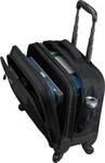 LIGHTPAK Business Laptop Trolley Star, mit Tragegriff und Rolllen, Nylon, schwarz