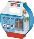 tesa Profi Outdoor Malerband, 25 m &times; 25 mm, blau, UV- & witterungsbest&auml;ndig,