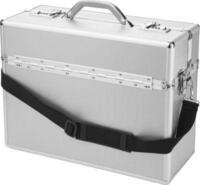 ALUMAXX Pilotenkoffer, mit Tragegriff, 1 Fach, Aluminium, silber