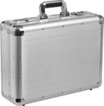 Aktenkoffer Aluminium, mit Tragegriff, 1 Fach, silber