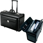Alassio&reg; Trolley/Pilotenkoffer SILVANA, Rindsleder