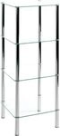 Regal HAKU, 3 F&auml;cher mit jeweils bis zu 5 kg Tragkraft, B 390 x T 390 x H 1070 mm,