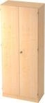 Aktenschrank 5 OH, abschlie&szlig;bar, B 800 x T 420 x H 2004 mm, Ahorn-Dekor
