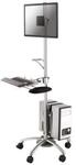 Arbeitsstation Neomounts by NewStar FPMA-MOBILE1800, f. Monitor