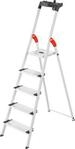 Stufenstehleiter Hailo L80 ComfortLine, EN 131, mit Multifunktionsschale &