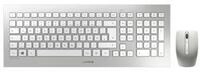 Funktastatur mit Maus Cherry DW 8000, QWERTZ, 1000/2000 dpi, Reichweite 10 m, inkl.