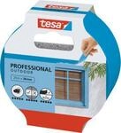 tesa Profi Outdoor Malerband, 25 m &times; 38 mm, blau, UV- & witterungsbest&auml;ndig,