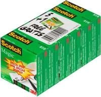 Sparset Klebeband Scotch&reg; Magic&trade; 810, 6 Rollen, L 33 m x B 19, &Oslash; 26 mm