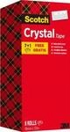 Sparset Klebeband Scotch&reg; Crystal, 8 Rollen, L 33 m x B 19 mm, &Oslash; 26 mm
