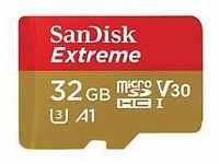Sandisk Extreme - Flash-Speicherkarte (microSDHC/SD-Adapter inbegriffen) - 32 GB - A1
