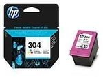 HP Tintenpatrone Nr. 304 Tricolor, cyan, magenta, gelb N9K05AE, original