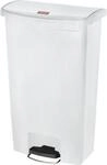 Rubbermaid Tretabfalleimer Slim Jim Step-On, L 500 x B 311 x H 803 mm, 68 l,