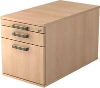 Rollcontainer TOPAS LINE, 1 Schub,1 H&auml;ngeregistraturauszug, 1 Utensilienauszug, T