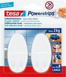 tesa Powerstrips Haken Large, oval, wei&szlig;