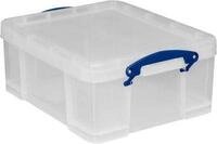Transportbox Really Useful Box, Volumen 18 l, L 480 x B 390 x H 200 mm, stapelbar,