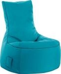 Sitzsack swing scuba&reg;, 100% Polyester, abwaschbar, B 650 x T 900 x H 950 mm, petrol